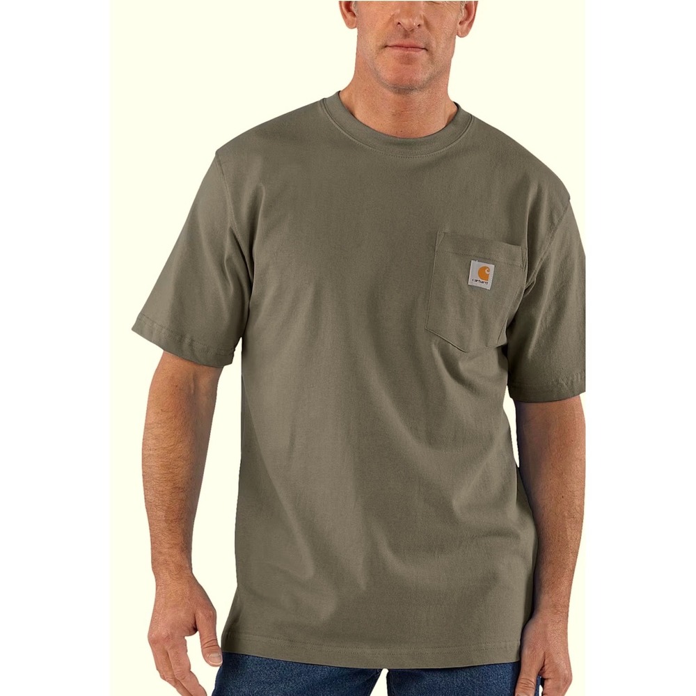 NWT Carhartt Loose-Fit Heavyweight Short-Sleeve‎ Pocket T-Shirt Cotton size M